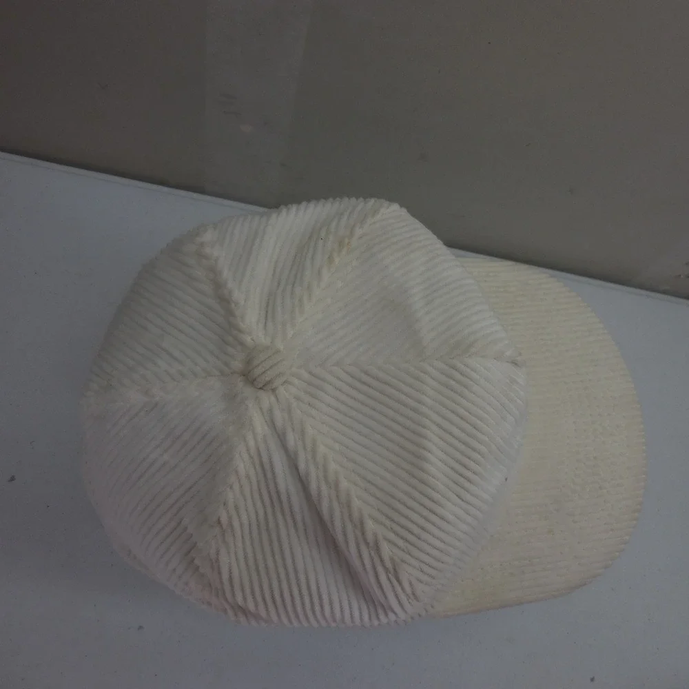 Vintage American Airlines Tulsa Corduroy‎ Snapback Hat White AA Logo Made in USA